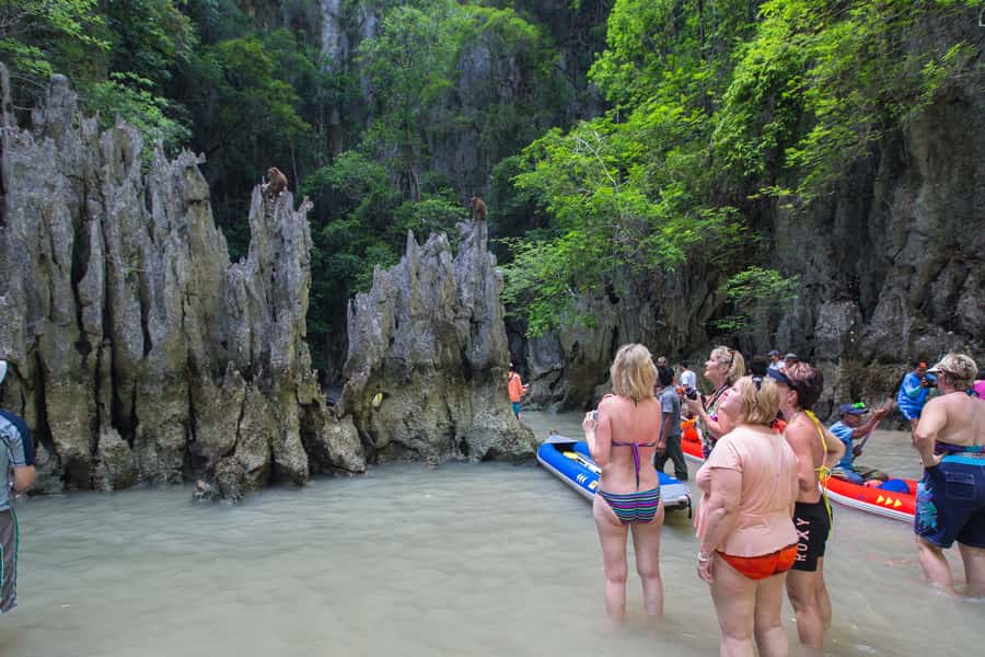 Khaolak: James Bond Island Kayak Tour with Snorkeling &Lunch - Hong Island and Panak Island Kayaking: Pretty Water with Good Safety