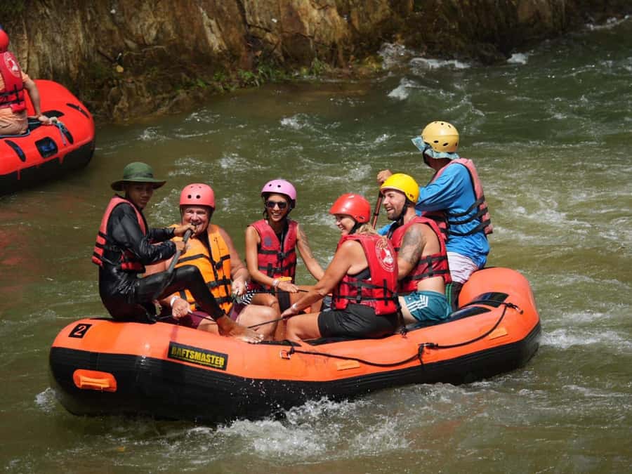 KhaoLak :White Water Rafting ,Monkey Cave, Elephant Bathing - Wat Tham Suwan Khuha (Monkey Cave): caves, culture, and monkeys
