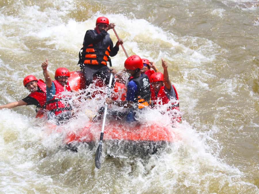 KhaoLak:ATV, ZipLine, & Rafting Adventure Monkey Cave Temple - Wat Tham Suwan Khuha: caves, Buddha, and the monkey cave area