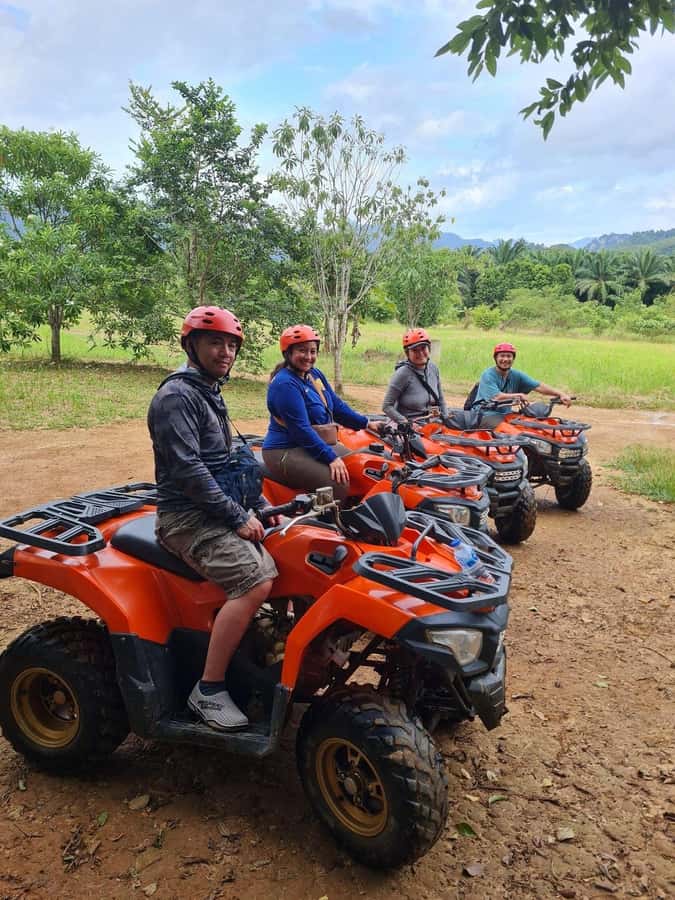 KhaoSok: Green Trails ATV Safari in Khao Sok - Dry lane vs muddy lane: how weather changes your ride