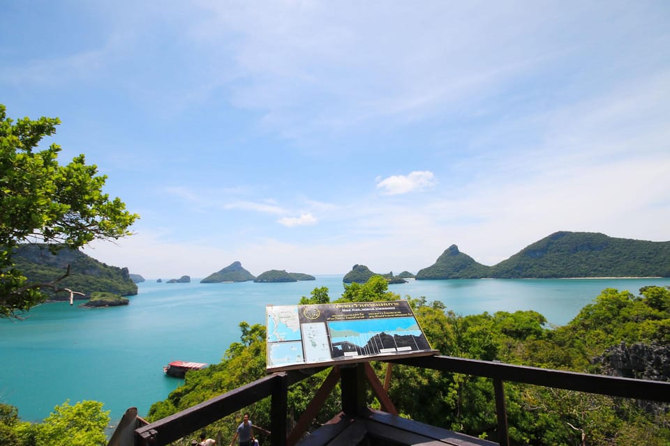 Kho Phangan : Mu Ko Ang Thong National Park - Viewpoint + buffet lunch: where the day resets