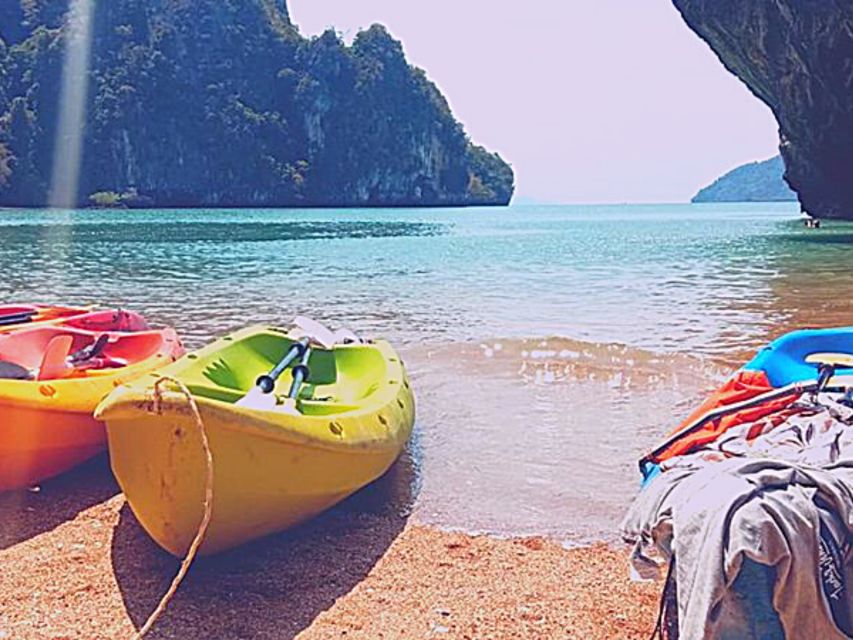 Ko Lanta: Full-Day Love Kayak Caves & Beaches Kayak Tour - Talabeng Island: the sea cave, the 70-meter rock formations, and your kayak time