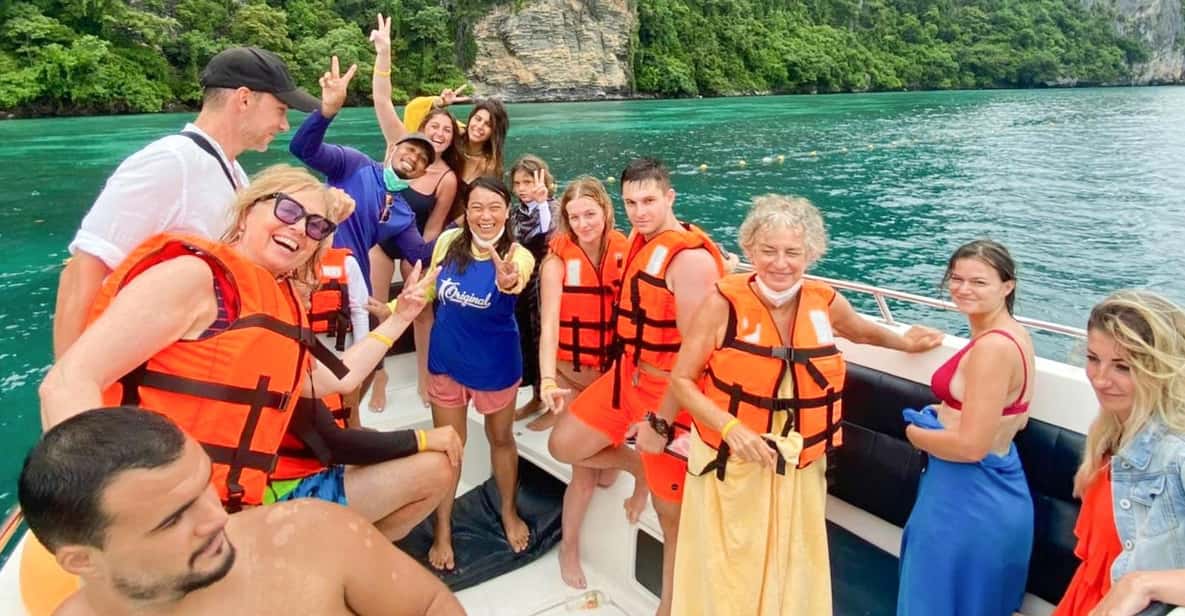 Ko Lanta: Maya Bay & Phi Phi Islands Full-Day Speedboat Trip - Maya Bay on Foot: Amazing Views With Crowd Reality