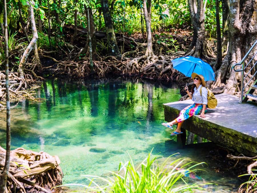 Ko Lanta: Private Mangrove Kayaking & Cave Exploration Tour - Inside the Kaew Cave system: stalactites, stalagmites, and bats