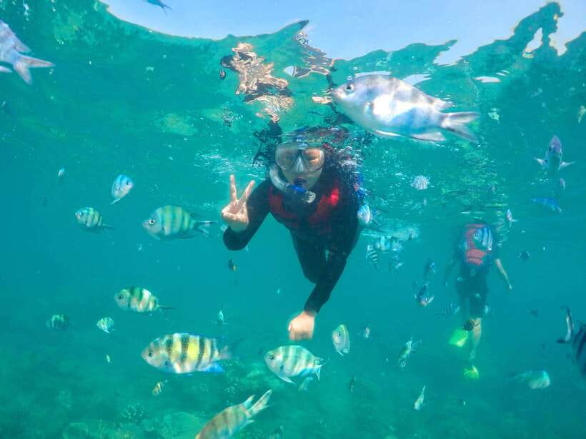 Ko Lanta: Unique 4-Island Long-Tail Snorkeling Tour w/ Lunch - Ko Ma snorkeling: the shorter final swim that still counts