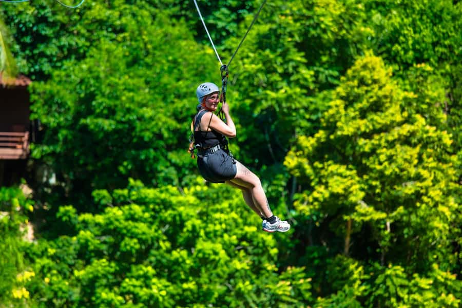 Ko Pha Ngan: Sky-High Zipline & Wang Sai Waterfall Views - Ziplines Over Wang Sai Waterfall: The Main Event (120–150 Meters)