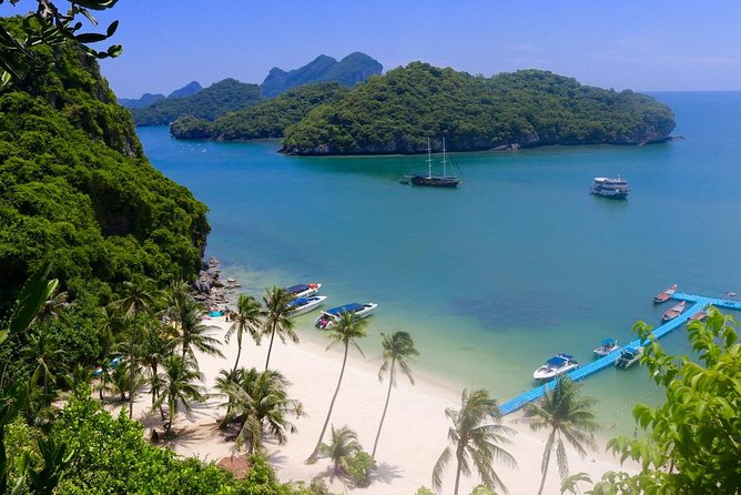 Ko Samui Angthong Marine Park Full Day Tour with Snorkeling & Sea Kayaking - Sun Leisure World: a brief stop before you head back