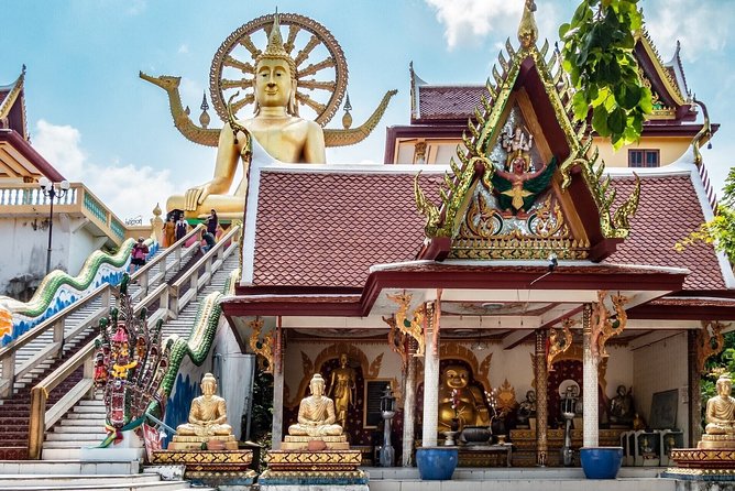 Ko Samui Full-Day Cultural Tour with Hotel Pickup and Drop Off - Wat Phra Yai Big Buddha: panoramic views and proper temple manners