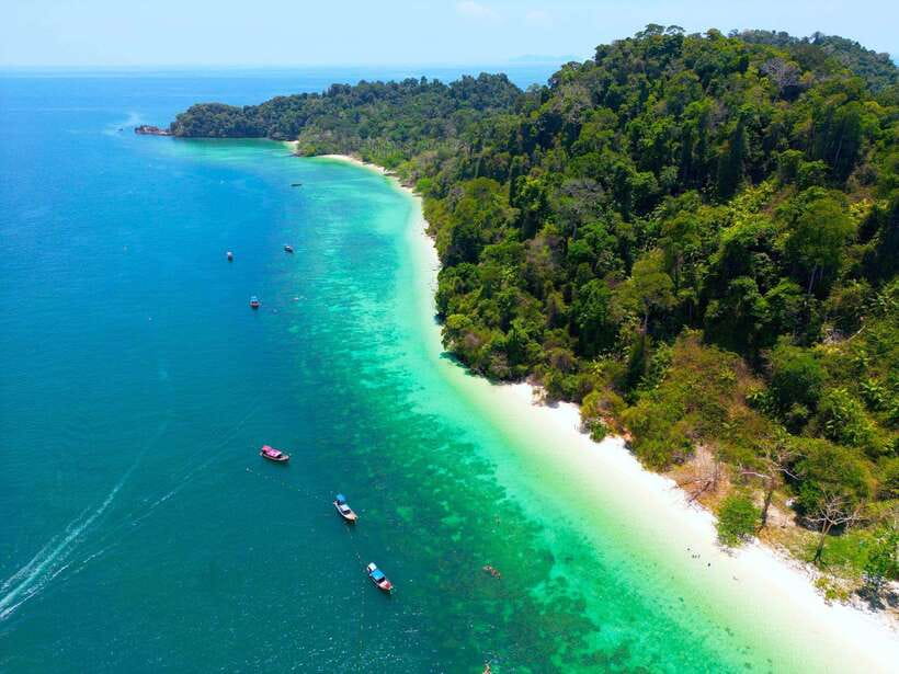 Koh Lanta: Emerald Cave, Ko Kradan & 4 Islands by Speedboat - The Koh Lanta to Ko Chueak snorkeling start (and why timing matters)