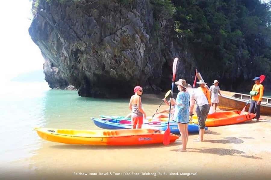 Koh Lanta: Kayaking and Longtail Boat Tour (Day trip) - Longtail boat rides from Thung Yee Peng Pier (and the Ghost Cave photo stop)