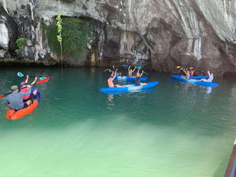 Koh Lanta: Kayaking and Longtail Boat Tour (Half day) - Koh Talabeng by kayak: cave exploration without the big commitment