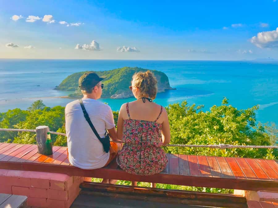 Koh Phangan: One Day Road Trip (Private Group) - Getting picked up and cruising Koh Phangan in A/C comfort