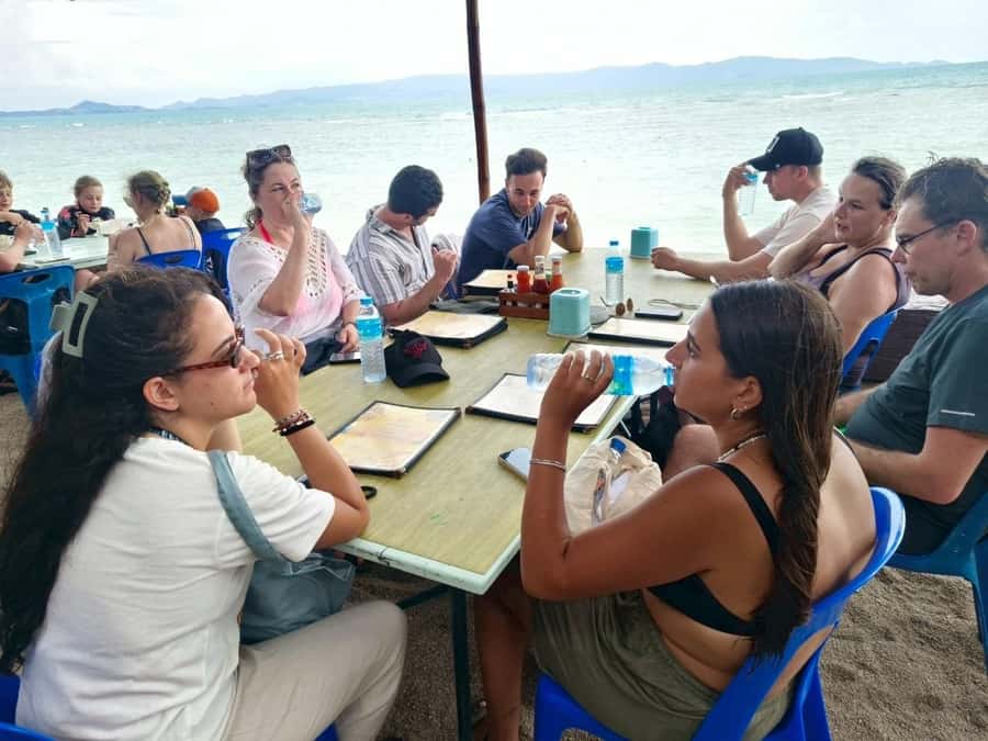 Koh Phangan Shared Road Trip by Mingalaba road trip - Sadet Waterfall and the Natural Swimming Pool Break