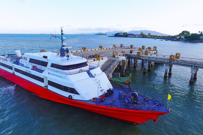 Koh Phangan to Koh Samui by Seatran Discovery Ferry - A Fast, Air-Conditioned Crossing Across the Gulf