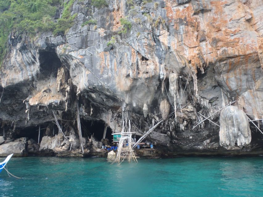 Koh Phi Phi: Captain Bob's Private Booze Cruise - Viking Cave: Pass-By Photos and Real Snorkeling