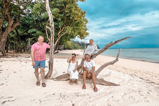 Koh Rok and Koh Ha Private Boat Tour - Koh Rang Yai: unwind with fruit, light refreshments, and shore time