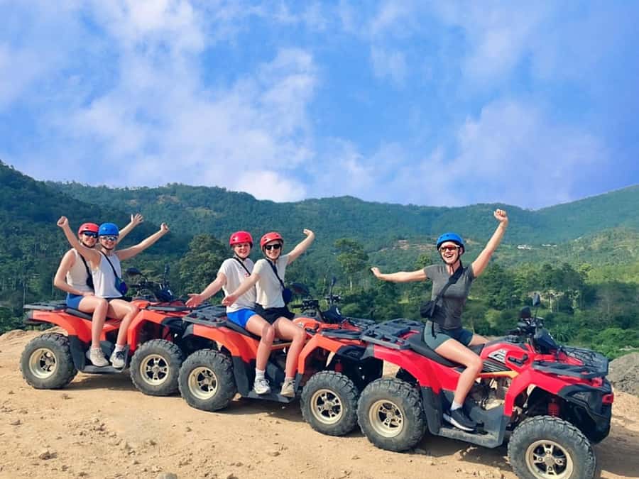 Koh Samui: 2-Hour Unique ATV Quad Bike Off-Road Adventure - What you actually ride: dusty trails, mud, rocks, and steep climbs