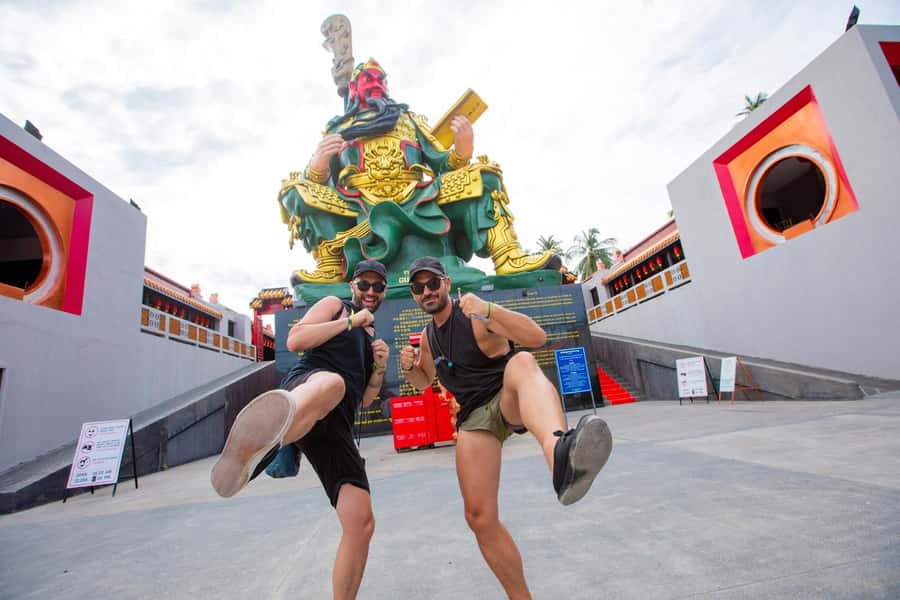 Koh Samui Adventure: Hidden Gems & 4x4 Safari Tour /w Lunch - Chinese Lady Monk and Wat Plai Laem Photo Stops