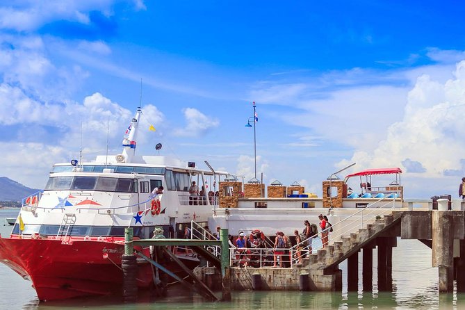 Koh Samui Airport to Koh Phangan by Shared Minivan and Seatran Discovery Ferry - Weather note: what happens if conditions aren’t right