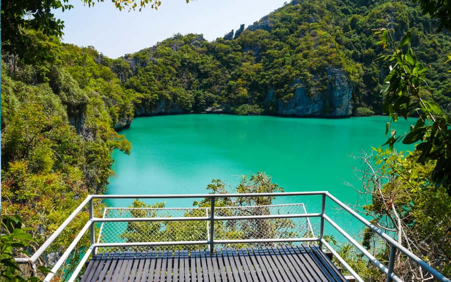 Koh Samui: Ang Thong Marine Park Day Tour by Speedboat - The Limestone Hike to the Lookout Point (Wear for Real Footing)