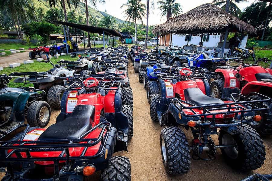 Koh Samui: ATV Quad Bike Safari Tour - 2-Hour Option: Deeper Jungle Tracks, Coconut Groves, and a Seasonal Waterfall