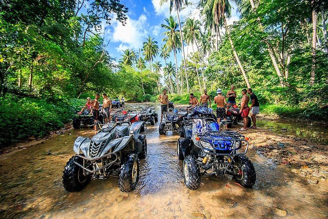 Koh Samui ATV Quad Bike Safari - The Jungle Ride: Mountains, Rivers, Rock Formations, and Coconut Shade