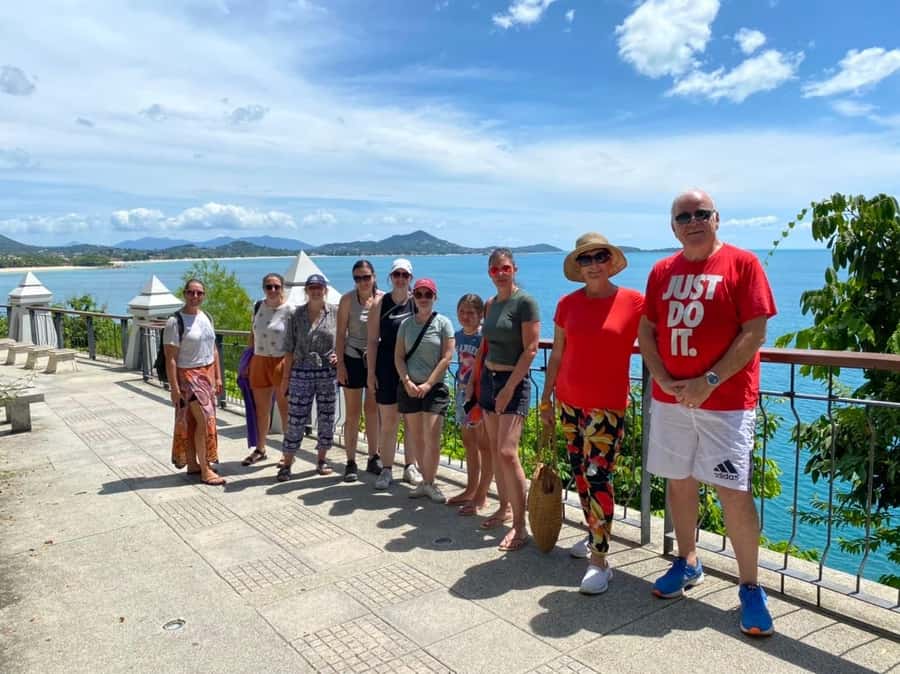 Koh Samui City Tour with Cultural and Scenic Highlights - Big Buddha at Wat Phra Yai: icon photos plus a calm walk
