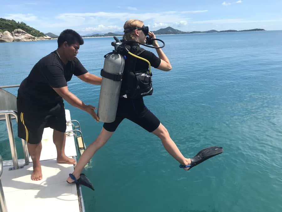 Koh Samui: Discover Scuba Diving - The open-water session: what “up to 12 meters” means in practice