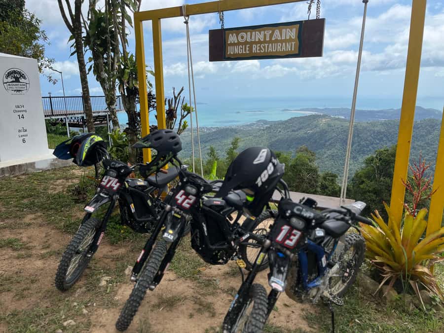 Koh Samui : Electric Motorbike trip in mountain - The Mountain Route: Jungle, Waterfalls, and Viewpoints That Make the Bike Worth It