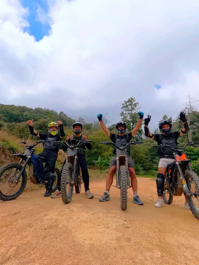 Koh Samui : Electric Motorbike trip in mountain - Safety Gear, Shoes, and the Rules That Keep It Comfortable
