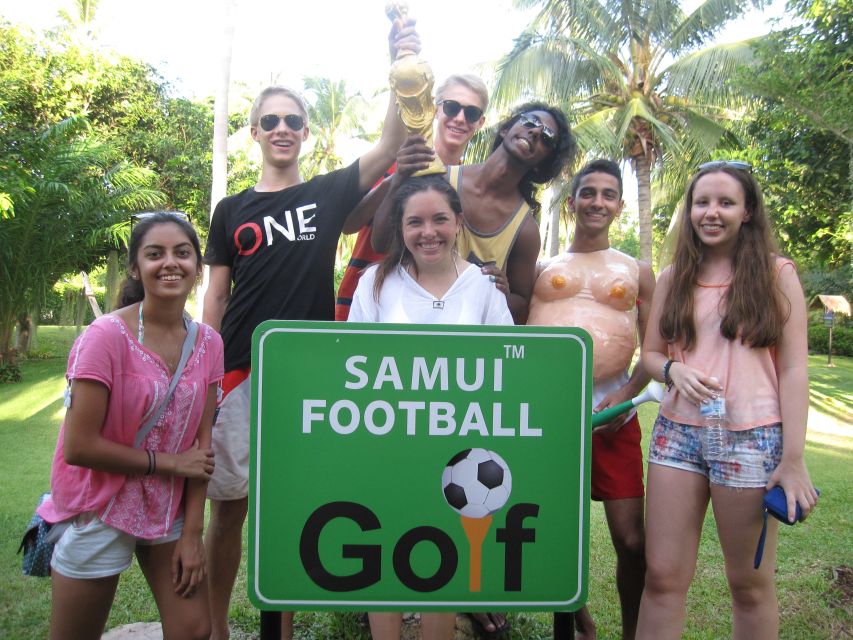 Koh Samui: Football Golf & Botanical Gardens - Entering the Course: What Happens When You Arrive
