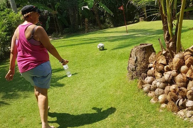Koh Samui Footgolf & Botanical Gardens - The Mid-Course Cooldown at Hole 11