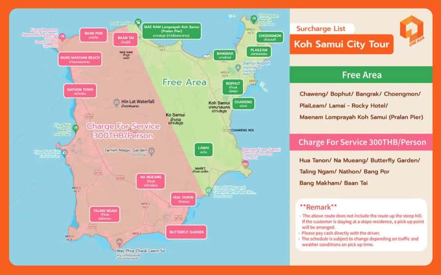 Koh Samui: Half-Day Highlights Tour with Hotel Transfers - Grandfather and Grandmother Rocks: Weird, Old, and Worth a Stop