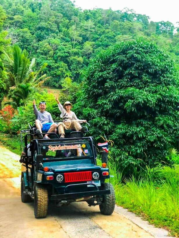 Koh Samui Jungle Adventure: 4x4 Off-Road Safari & Lunch - Na Muang 2 Waterfall: where you actually cool down