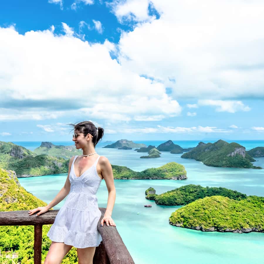 Koh Samui: Mu Ko Ang Thong Park Cruise with Kayaking Option - Ko Wua Ta Lap and the JanJaras climb to the 42-islands viewpoint