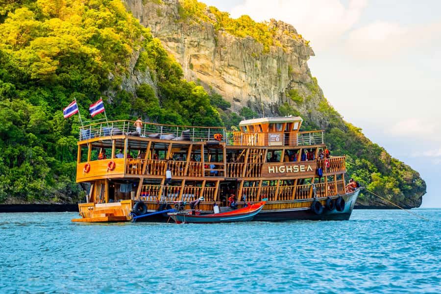 Koh Samui: Mu Ko Ang Thong Park Cruise with Kayaking Option - The 9-hour rhythm: timing from Samui to the islands