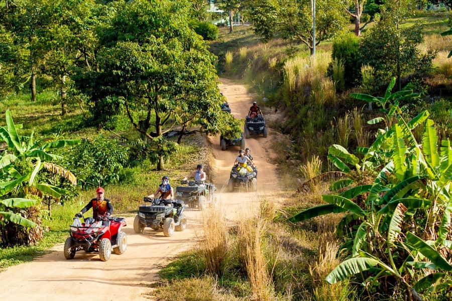 Koh Samui: Off-Road ATV Excursion with Transfer - Off-road tracks through plantations and jungle terrain