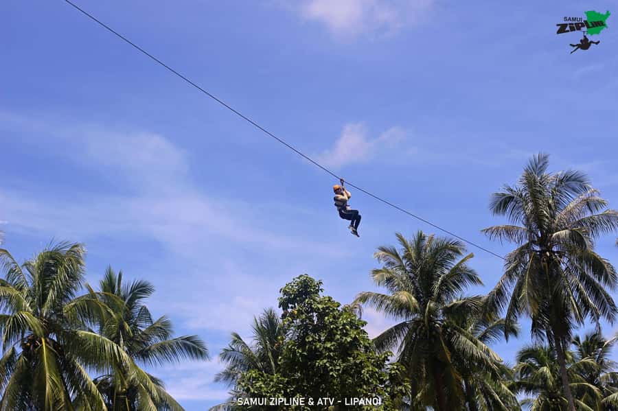 Koh Samui: Panoramic Zipline Experience at Samui Zipline - The core thrill: zipping cable-to-tree from platform to platform