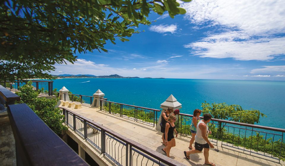 Koh Samui: Private 4x4 Jungle Adventure with Expert driver - Chaweng View Point: The Moment the Day Turns Scenic