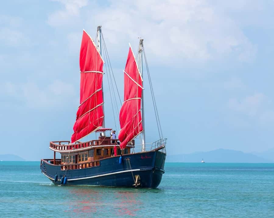 Koh Samui: Red Baron Romantic Sunset Dinner Cruise - Getting to Petcherat Marina: Hotel Pickup Without the Stress (Most of the Time)