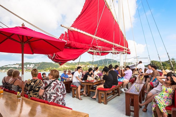 Koh Samui Romantic Sunset Cruise Tour By Red Baron Chinese Sailboat - Birds, silence, and the crew’s sunset tips for better photos