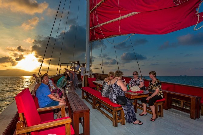 Koh Samui Romantic Sunset Cruise Tour By Red Baron Chinese Sailboat - The sailing route: Bang Rak, Som Island, and Cheong Mon Beach
