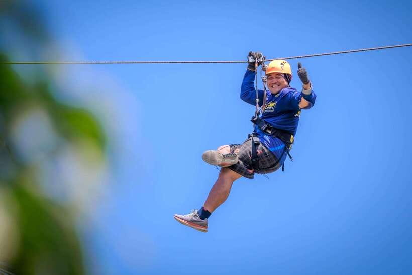Koh Samui: Samui Zipline Adventure with Transfer service - The zipline ride: two program options and treetop highlights