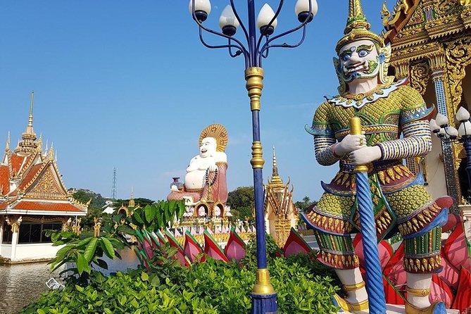Koh Samui Sightseeing Tour Around The Island - Wat Phra Yai and Wat Plai Laem: temples that set the tone