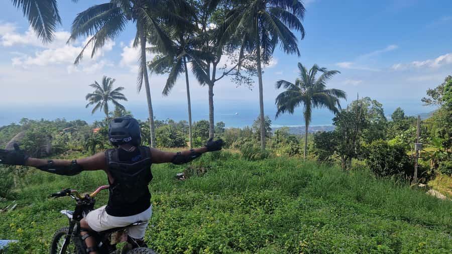 Koh Samui: Surron Electric Dirt Bike Jungle Adventure 2H - The Waterfall Moment: Cool Off or Just Enjoy the View
