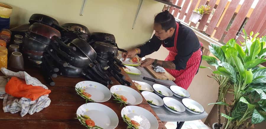 Koh Samui: Thai Cooking Class with Local Market Tour - Back at the School: How the 2-Hour Cooking Lesson Works