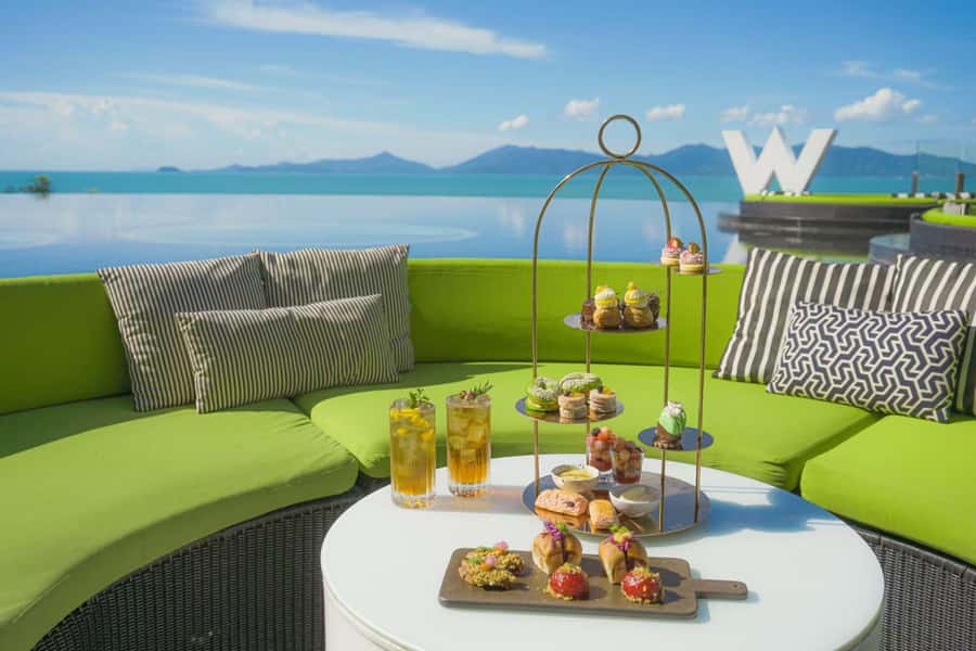 Koh Samui: W T-Time at W Koh Samui - The menu: globally inspired sweet and savory treats