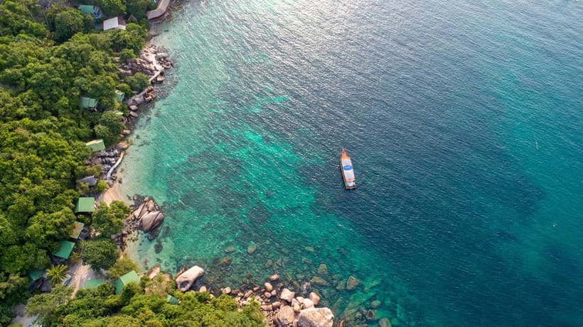 Koh Tao: First Light Snorkel Adventure with Oxygen Tours - Shark Bay finale: the last swim with the most payoff