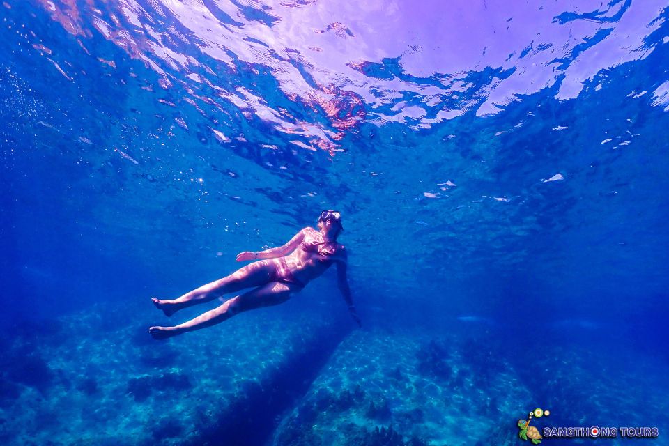 Koh Tao: Islands Snorkeling Highlights Day Tour & Lunch - Boat day details that matter: gear, underwater photos, and mask reality checks