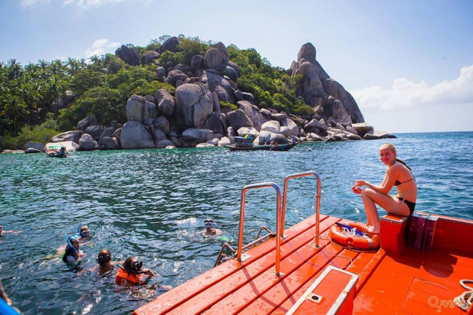 Koh Tao: Koh Nangyuan and the Hidden Bays Trip by the Oxygen - Oxygen boat setup: big comfort, practical safety